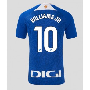 Athletic Bilbao Nico Williams #10 Replika Udebanetrøje 2024-25 Kortærmet